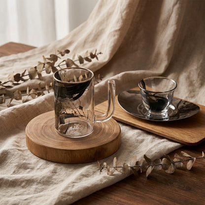 طقم استكانة وفنجان 18 قطعة Alkuwaity Al Awal الكويتي الأول