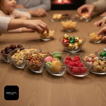 صحن تقديم هلالي الشكل