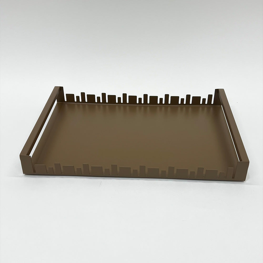 صينية تقديم معدنية