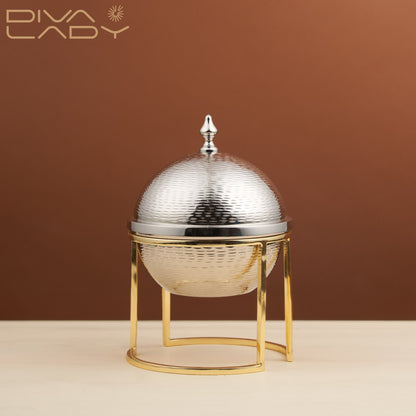 تمرية فاخرة أستيل مع غطاء