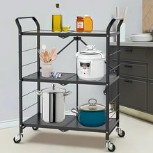 عربة خدمة قابلة للطي