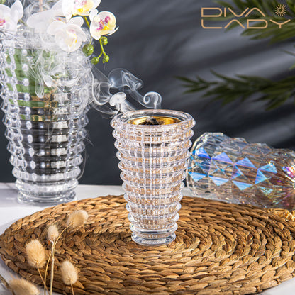 مبخر كريستال شفاف