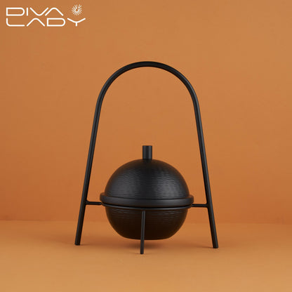 وعاء تمر مع الحامل