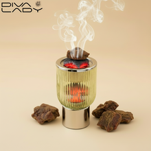 مبخر كريستال شفاف