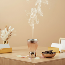 مبخر كريستال شفاف