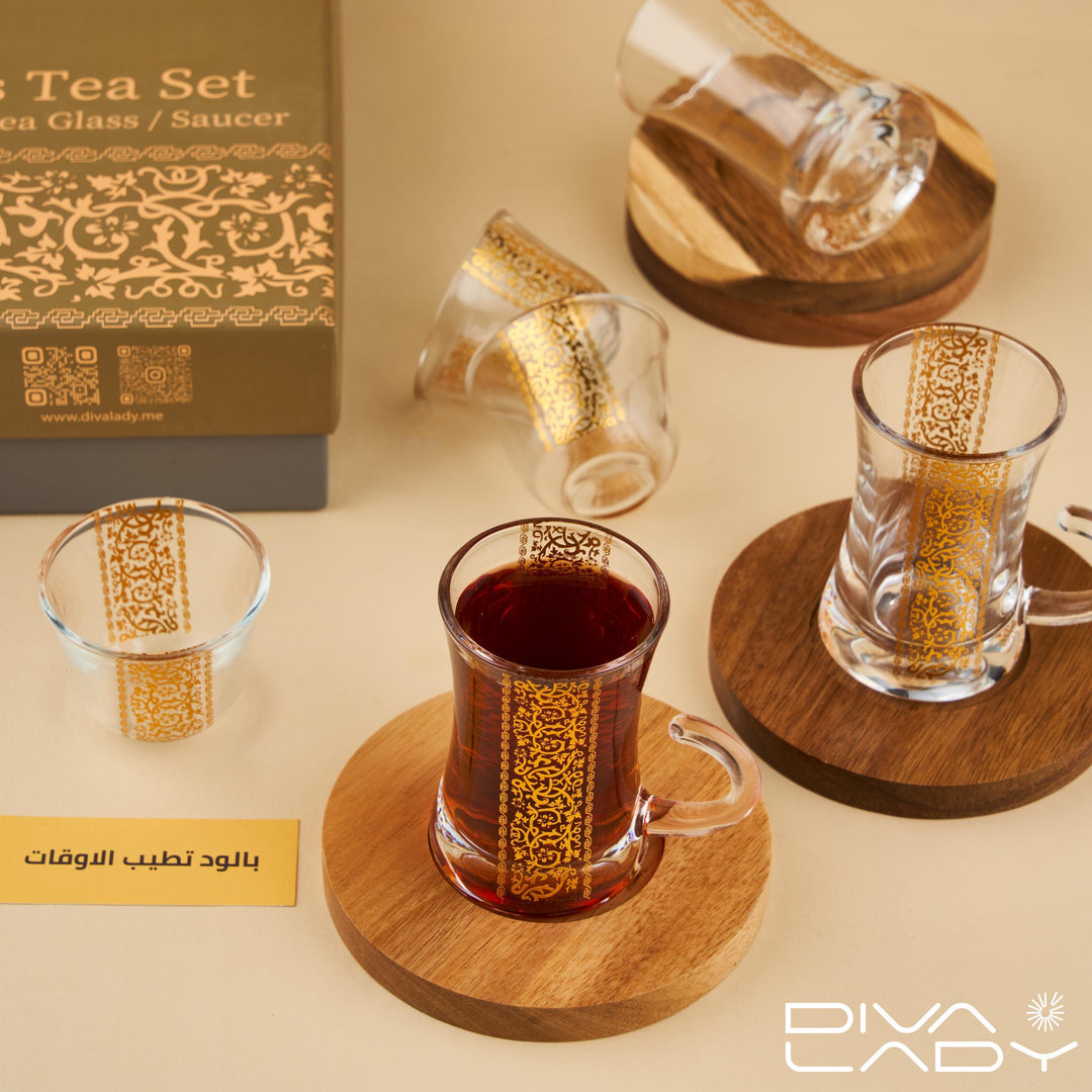 Istikana and cup set, 18 s 