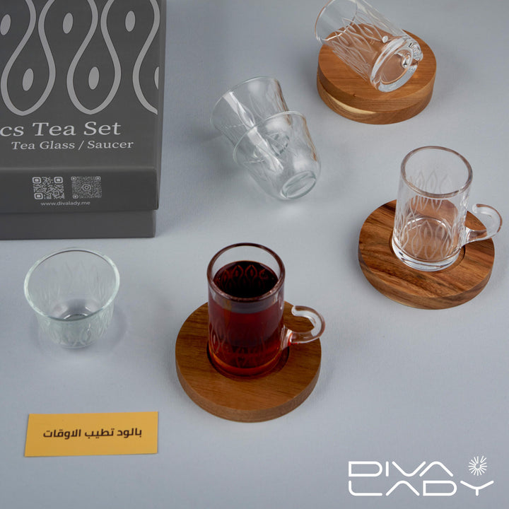 Istikana and cup set, 18 s 