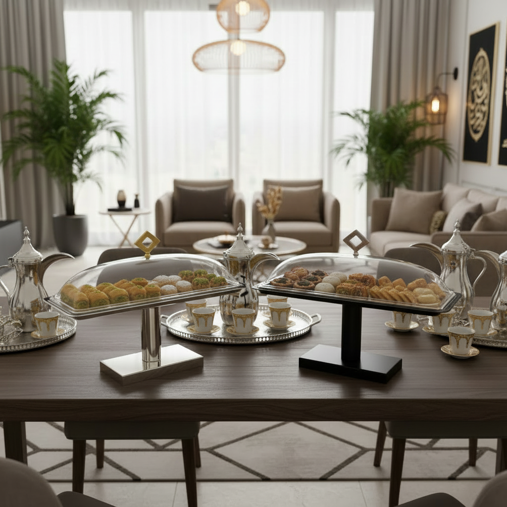 ماعون تقديم حلويات فاخر