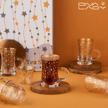 طقم استكانه وفنجان18ق Diva Lady