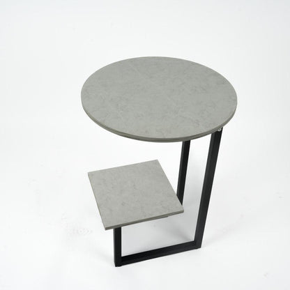 طاولة جانبية دائرية