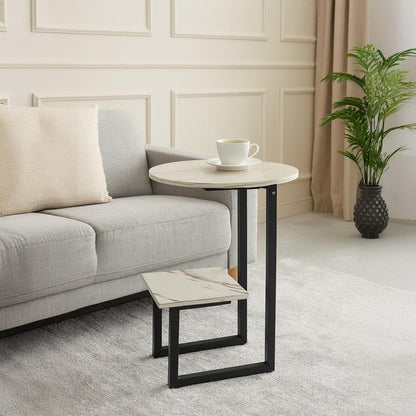 طاولة جانبية دائرية