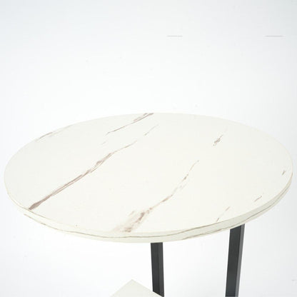 طاولة جانبية دائرية