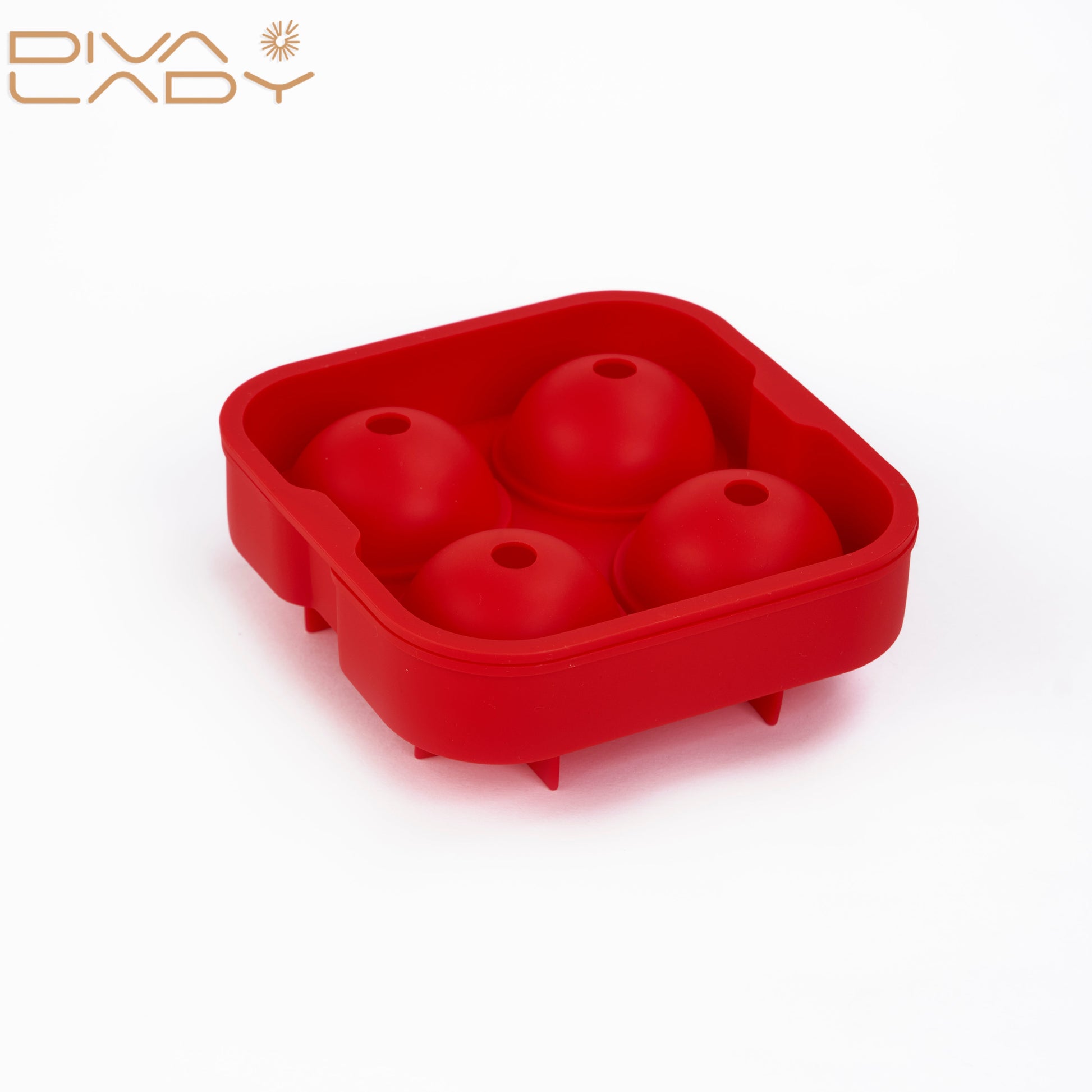 RED قالب ثلج divaladyshop