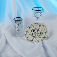 طقم استكانه وفنجان دبل 18 ق divaladyshop