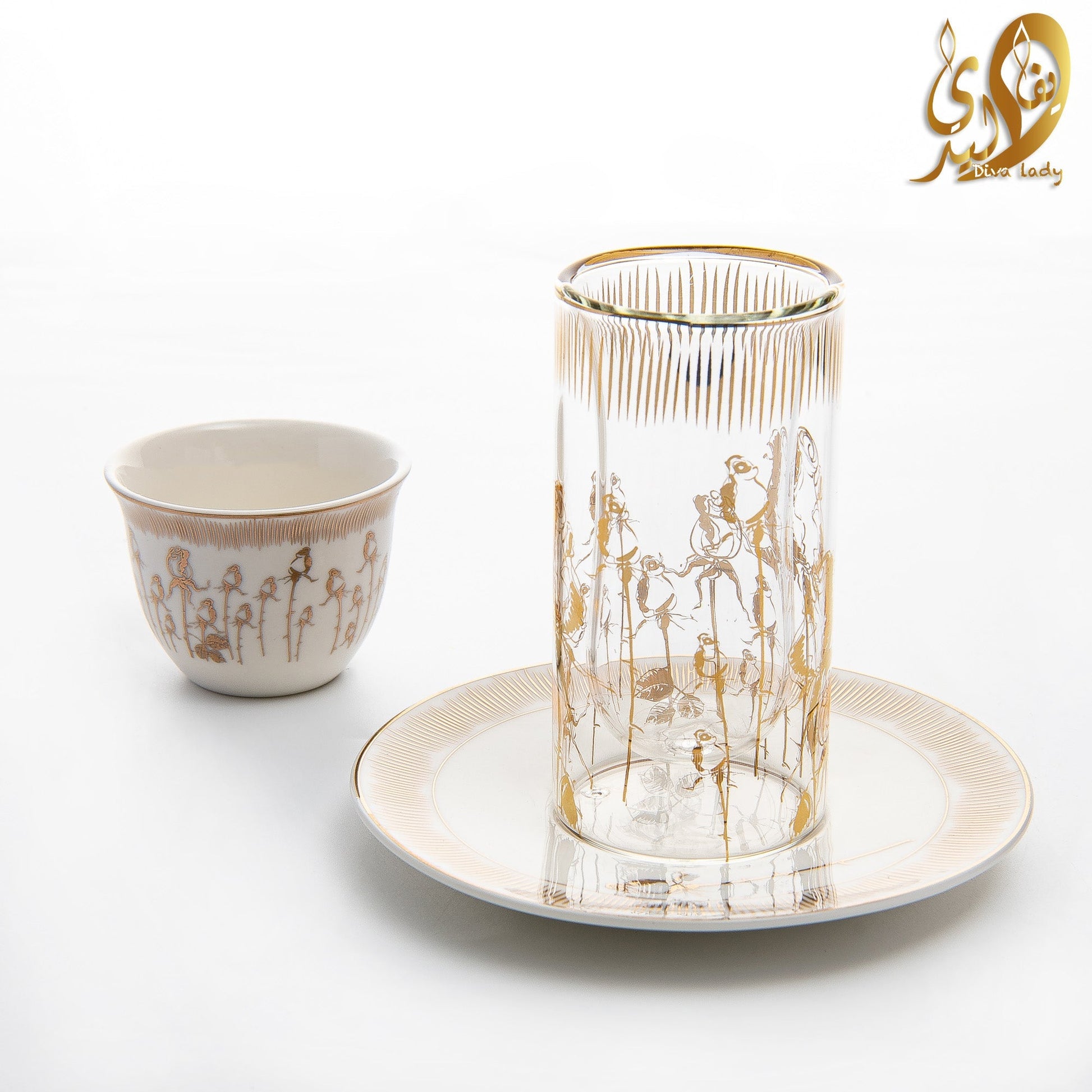 طقم فنجان قهوة divaladyshop