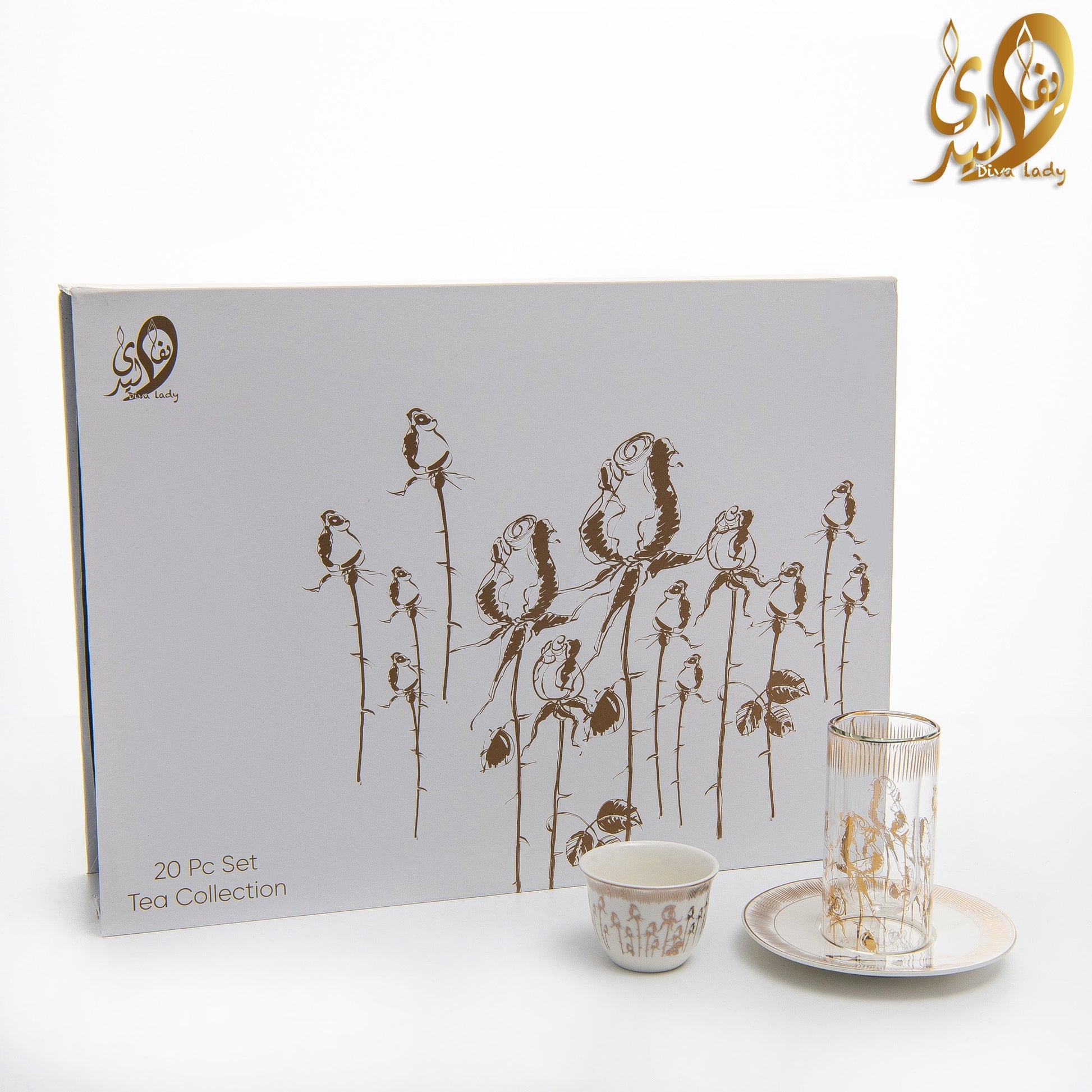 طقم فنجان قهوة divaladyshop