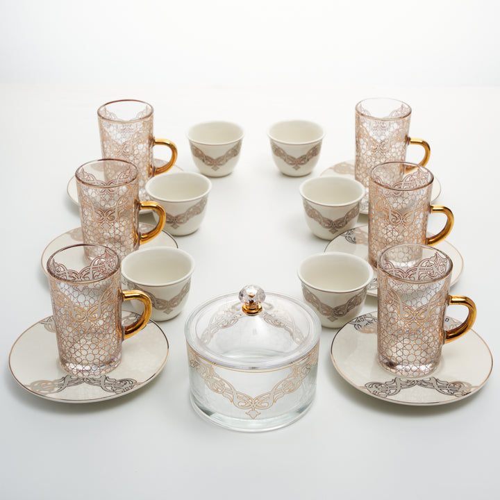 19 pcs cup and saucer set