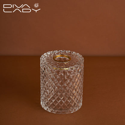 علبة كلينكس زجاج