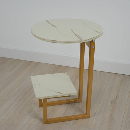 طاولة جانبية دائرية