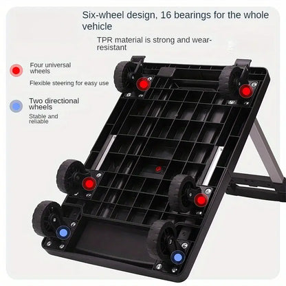 عربة أدوات محمولة قابلة للطي متينة