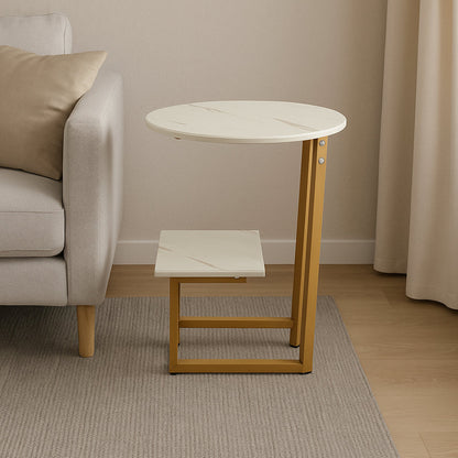 طاولة جانبية دائرية