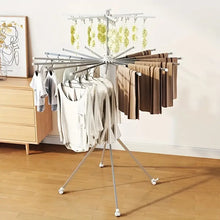 رف تجفيف الملابس القابل للطي