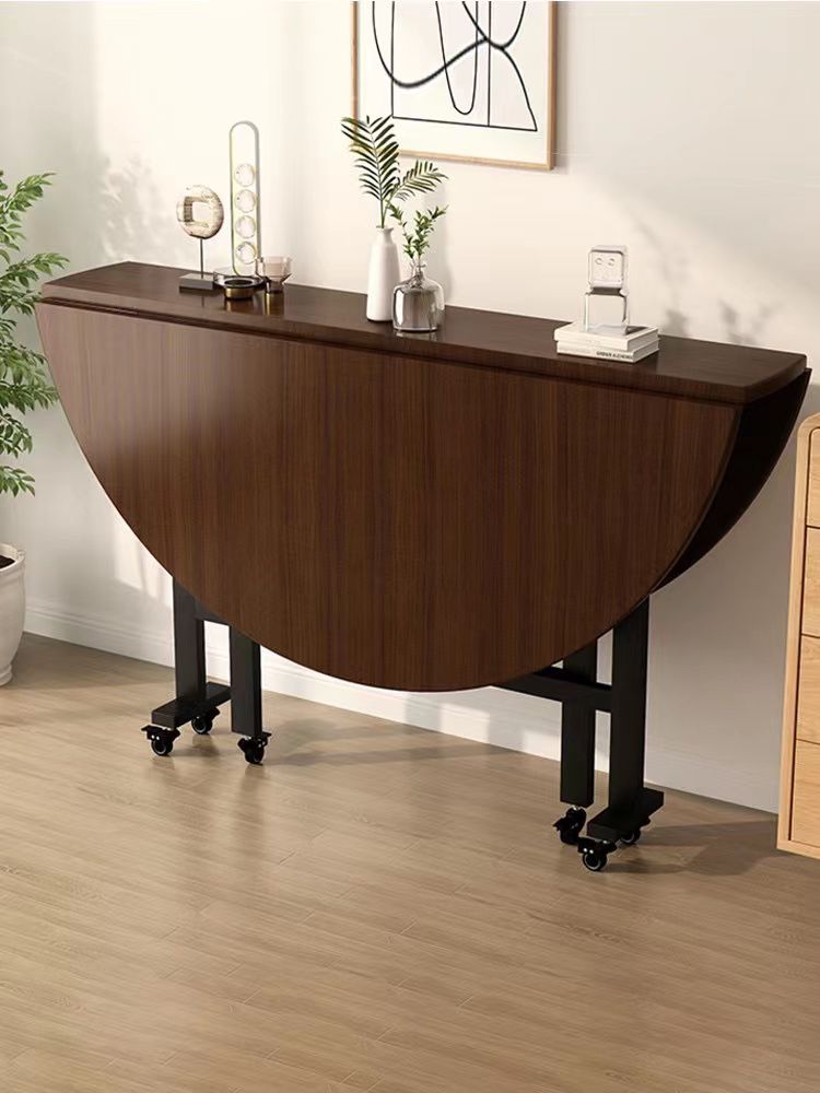 طاولة طعام مستديرة قابلة للطي