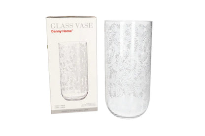 مزهرية زجاجية 25 سم