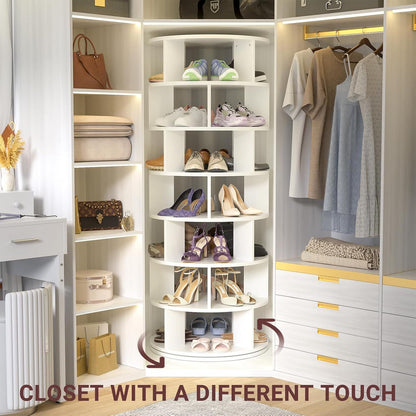 برج رفوف الأحذية والحقائب