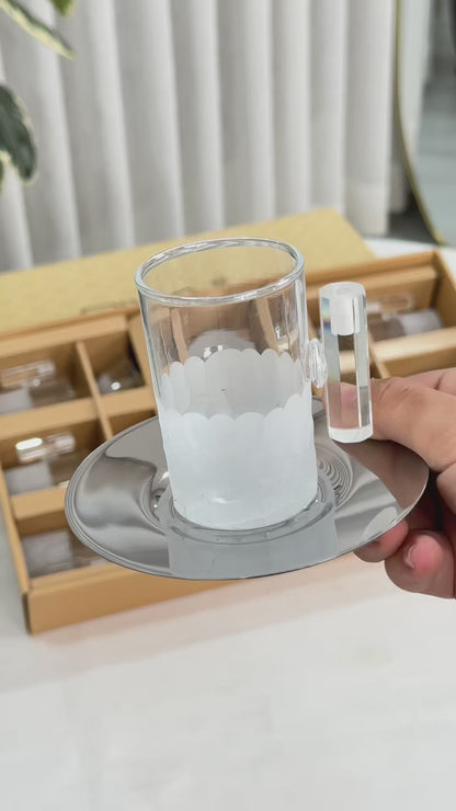 طقم استكانه وفناجين18ق