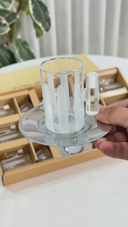 طقم استكانه وفناجين18ق