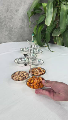 صحن مكسرات 3 وعاء