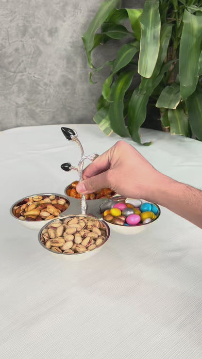 صحن مكسرات4 وعاء