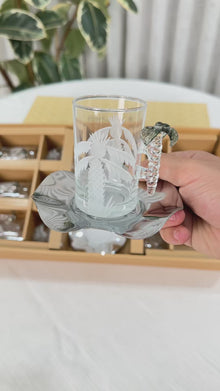 طقم استكانه وفناجين18ق نخله