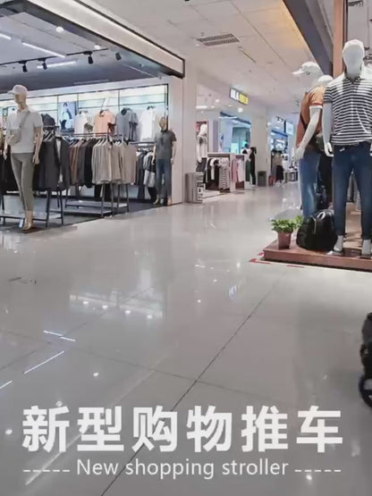 عربة تسوق جديدة قابلة للطي