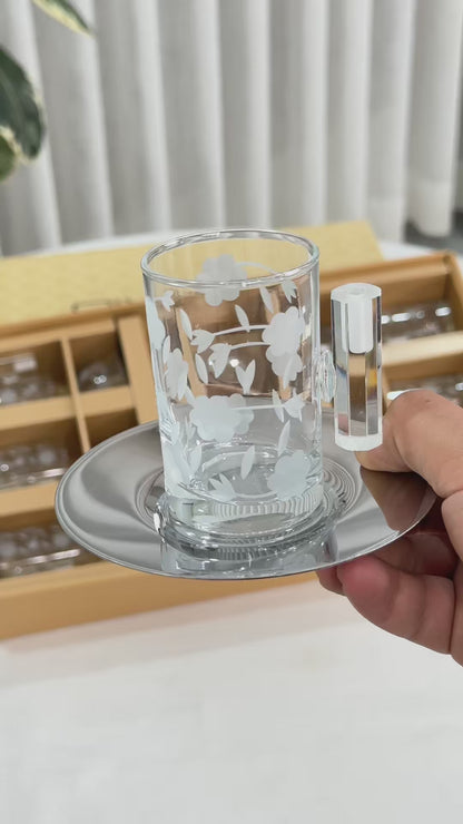 طقم استكانه وفناجين18ق