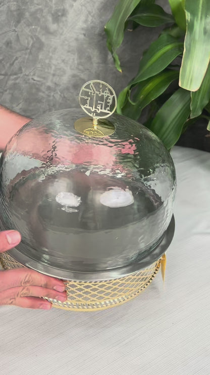 ماعون تقديم دائرى