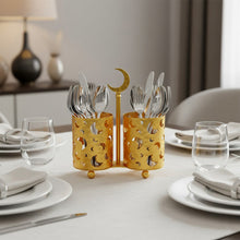 حامل ادوات المائدة مزدوج